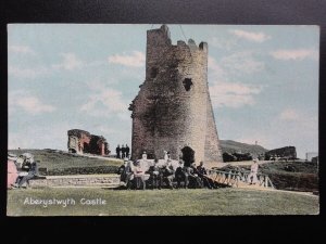 Cardiganshire: Aberystwyth Castle, Old Postcard