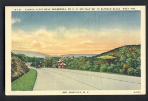 Asheville/Black Mounain,North Carolina/NC Postcard,Swannanoa