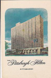 PITTSBURGH PA PENNSYLVANIA HOTEL HILTON Postcard