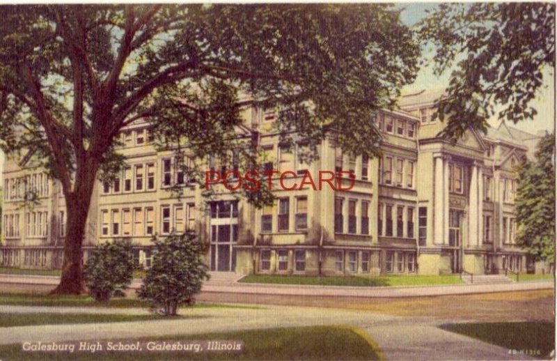 GALESBURG HIGH SCHOOL, Galesburg, ILLINOIS