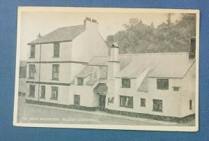 Vintage  Postcard  The Jolly Sailor Inn West Looe Cornwall H1B 