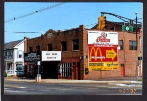 NJ Washington Theatre Theater McDonald's Sign New Jersey Indian Motorcycle