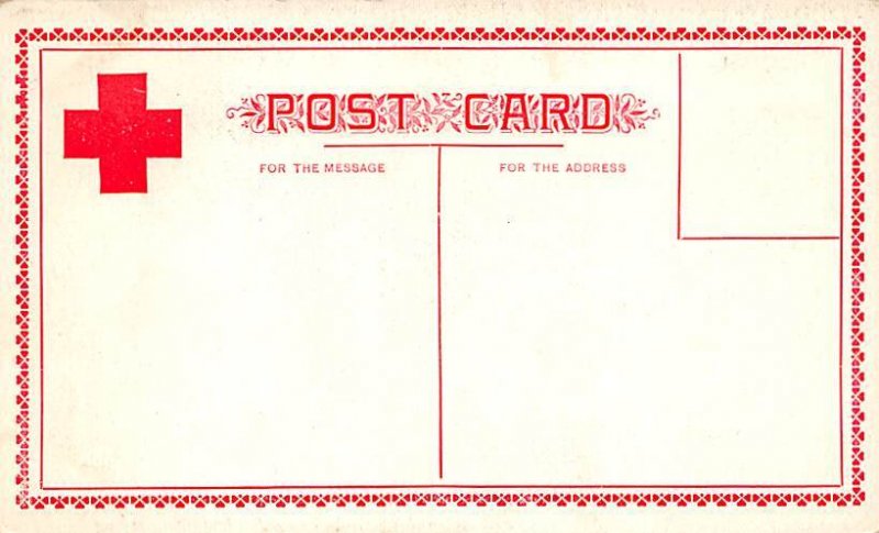 Nurses with Patients American Red Cross Unused 