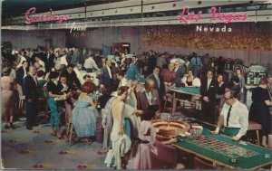 Postcard Hotel Riviera Casino Greetings From Las Vegas Nevada NV 1959