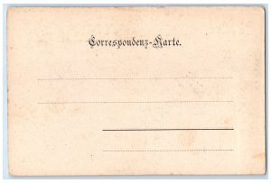 c1905 Orischaft Buchboden Austria Multiview Flowers Antique Unposted Postcard