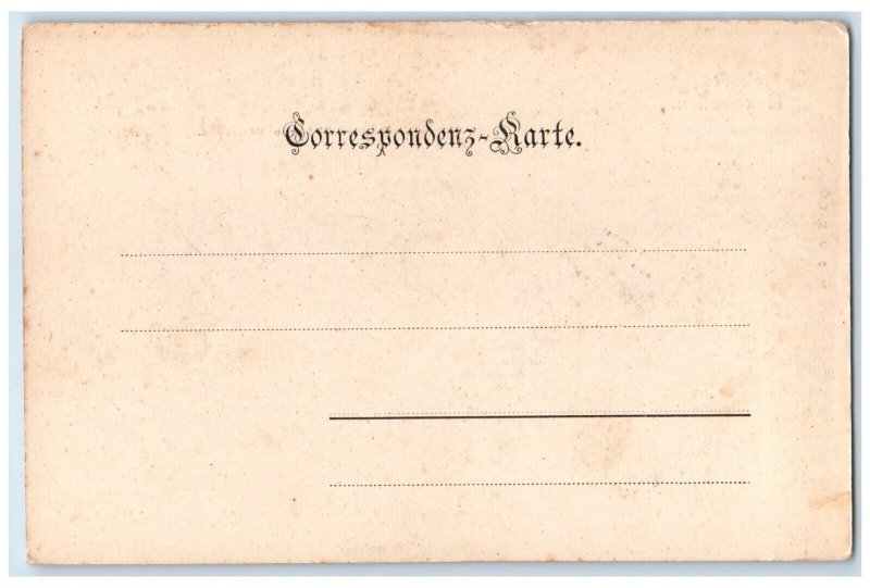 c1905 Orischaft Buchboden Austria Multiview Flowers Antique Unposted Postcard