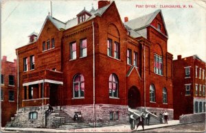 Postcard Post Office in Clarksburg, West Virginia~2220