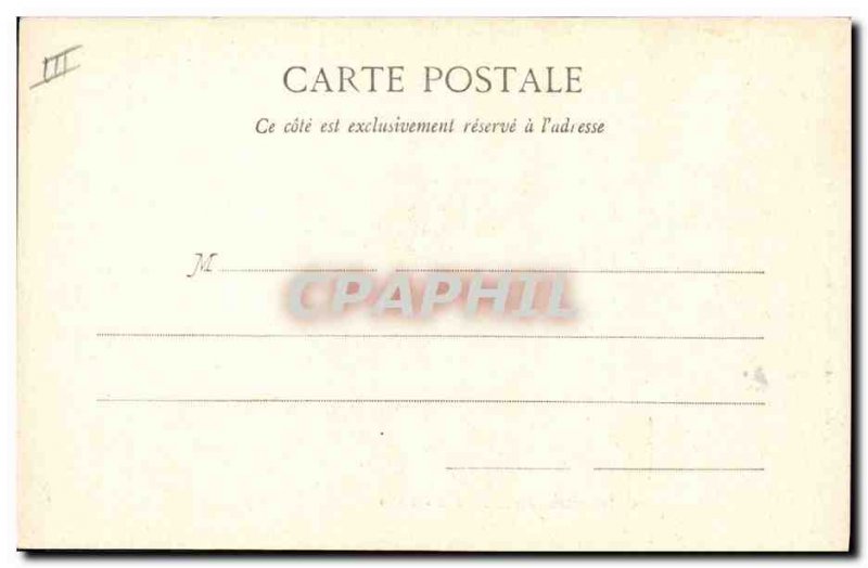 Old Postcard Army Cuirassier in 1900 coat