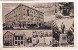 Missouri Hannibal Mark Twain Hotel Museum Home Statue & Cave