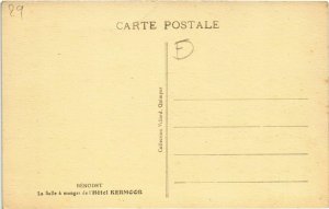 CPA Benodet- Hotel Kermoor ,La Salle a manger FRANCE (1025589)