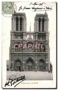 Paris Old Postcard Notre Dame