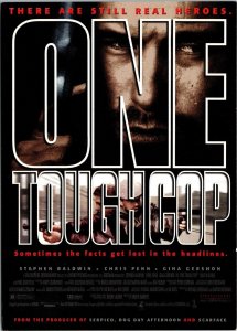 One Tough Cop Stephen Baldwin Chris Penn Gershon  Movie Advertising Postcard