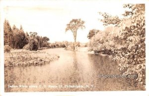 Indian River - Philadelphia, New York NY Postcard