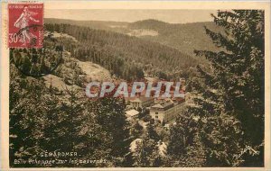 Old Postcard Gerardmer Beautiful echappee on barracks