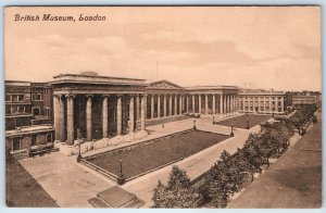 c1910s London England British Museum PC Russell St Roman Greek Architecture A277