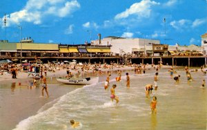 NJ - Ocean City. Beach and Boardwalk