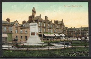 Scotland, Ayrshire - Burns' Statue - Valentine's Series - [FG-268]