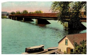 Massachusetts Springfield , Coverered Toll Bridge