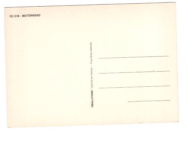 Motorhead, Iron Fist, Musicians