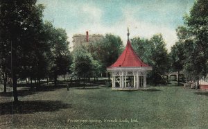 Vintage Postcard 1910 Proserpine Spring Grounds Recreation French Lick Indiana
