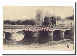 Bar the Duke Postcard Old Bridge and St John & # 39eglise