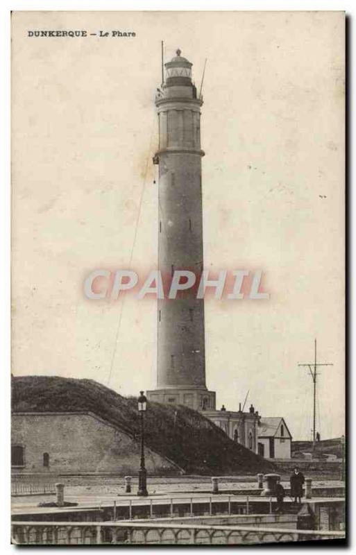 Old Postcard Dunkirk Lighthouse