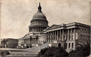 Vintage Washington DC Postcard -  Capitol Building