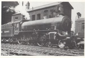 Sheffield B1 61114 Train at London Road Manchester Station in 1950 Postcard