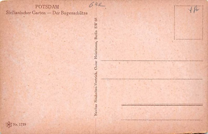 Sizilianischer Garten Potsdam Germany Unused 