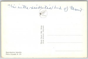 Beirut Beyrouth Lebanon 1950s RPPC Real Photo Postcard Residentail Ocean View