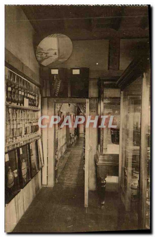 Old Postcard Brussels Laeken The Japanese Tower Pavilion entrance hall of the...