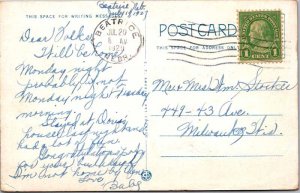 POSTCARD SCENE Beatrice Nebraska NE AO4636