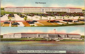 Vintage Washington DC Postcard - The Pentagon