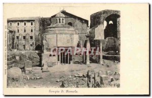 Postcard Old Tempio di Romolo