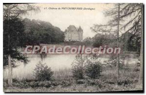 Postcard Old Chateau De Puycharnaud