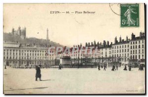 Postcard Old Lyon Bellecour