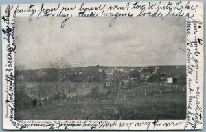 KAUNNEONGA NY WHITE LAKE UNDIVIDED ANTIQUE 1905 POSTCARD