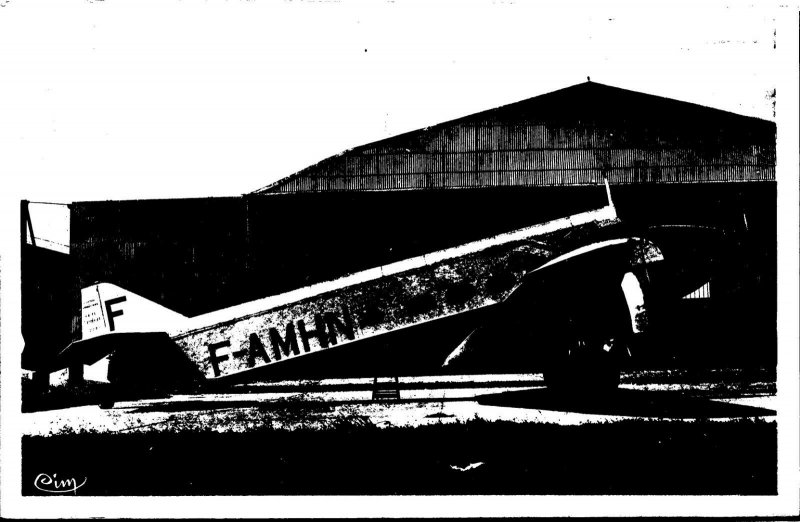 TIMOTEUR WIBAULT - AIR FRANCE RPPC - AVIATION - AVION COMMERCIAL -  POSTCARD 