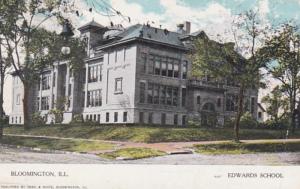 Illinois Bloomington Edwards School 1910