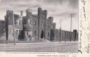 Pennsylvania Scranton Lackawanna County Prison 1907