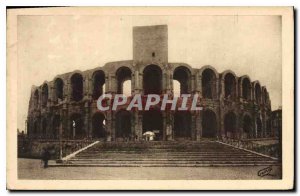 Postcard Ancient Arles Arenes Grand Staircase