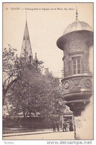 Echauguette Et Square De La Place Des Ducs, Dijon (Côte-d´Or), France, 1900...