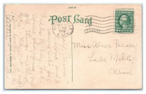 SIOUX FALLS, SD South Dakota~ POST OFFICE & US Government Building 1919 Postcard