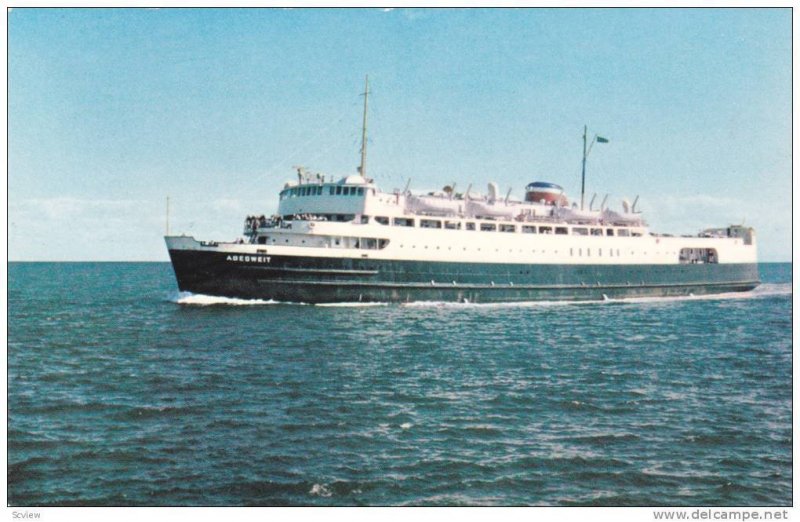 Ice Breaker Ship M.V.S. ABEGWEIT , Borden , P.E.I. , Canada 40-60s