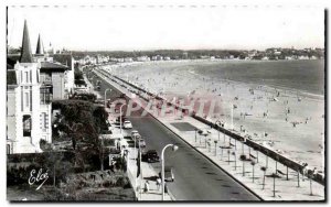 Old Postcard Royan La Route du Bord de Mer view from the Family Hotel