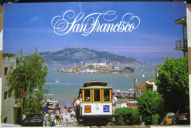 United States San Francisco Cable Car Hyde Street Hill - posted 2014