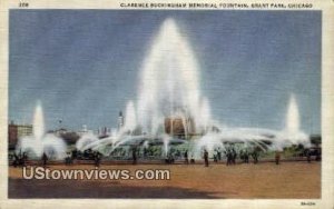 Clarence Buckingham Memorial Fountain - Chicago, Illinois IL