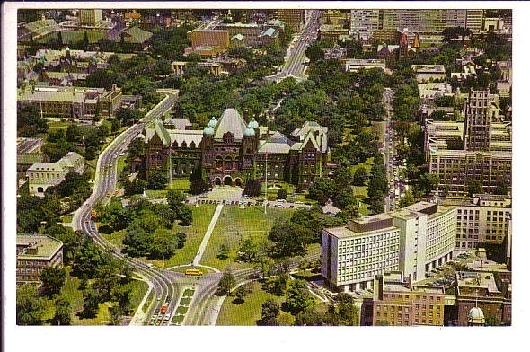 Provincial Parliament Buildings, Toronto, Ontario, City-view