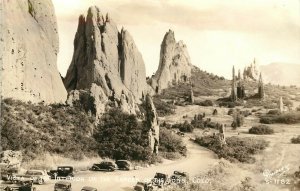 Sanborn RPPC S-1182 Interior Vista Garden of the Gods CO 1930s Unposted