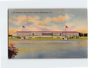 Postcard The Pentagon From Across Lagoon, Washington, District of Columbia